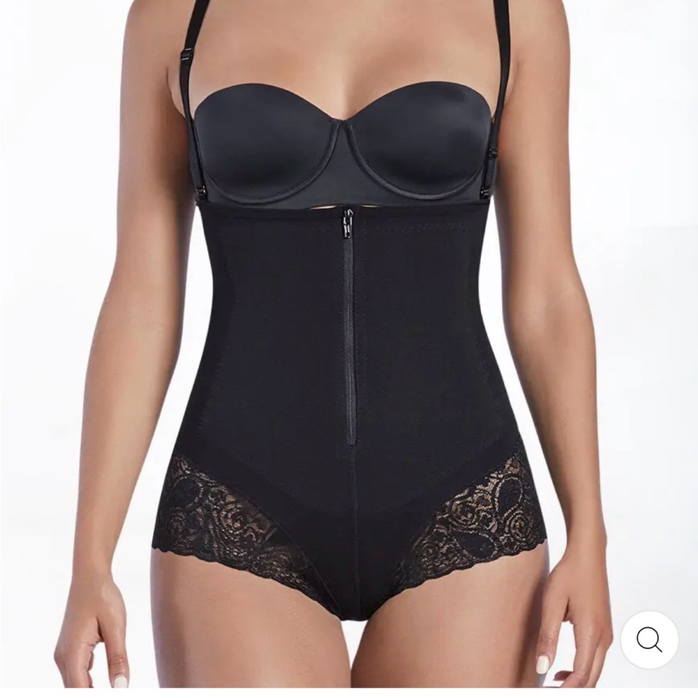Black Lace Shapewear Bodysuit